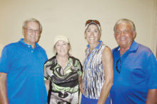 Par Tee First Place Falls Course — Jack and Kathy Doerwald, Bonnie and Rich Elliott