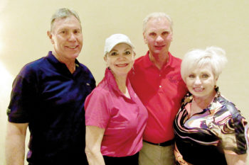 Par Tee Second Place Falls Course - Jim and Kay Daugherty, Dave and Janis Korba