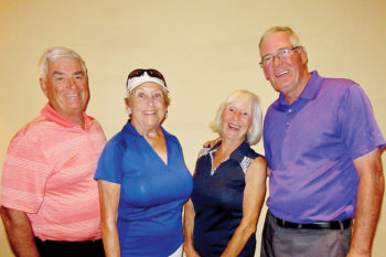 Par Tee Second Place Palms Course - Gene and Pat Howard, Hattie Mulcahy, Shawn Mayer