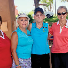 Sun City Grand First Place Front Nine - Linda Smith, Suzanne Butler, Diana Berty, Rosemary Palmer