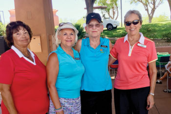 Sun City Grand First Place Front Nine - Linda Smith, Suzanne Butler, Diana Berty, Rosemary Palmer
