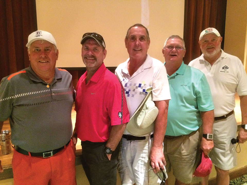 2017 PCMGA MM White Flights White Flight Winners left to right: John Birds, Parmer Gillespie, Tom Reynolds, Jerrel Lampkin and John Pannell; not pictured Shawn Mayer