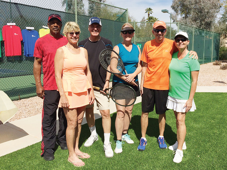 Winners of Doubles or Nothing Tournament: Level A - Troney Hutchins and Melodie Boyer; Level B - Doug Stansfield and Lorinne Banister; Level C - Dennis and Norma Whitley