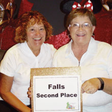 Second Place Diana Martell and Kathy Mitchell
