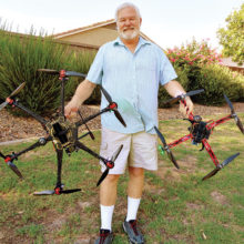 John Mullen designs, builds and services commercial grade quadcoptors (drones).