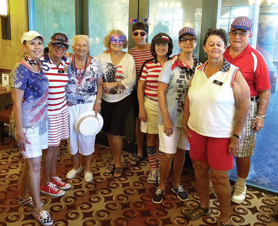 Putters Club celebrates Fourth of July in style