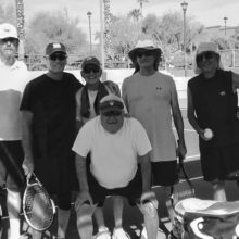 Tennis Club members held a Tequila Sunrise event in July with brunch and cold drinks.