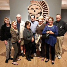 Members of the PebbleCreek Singles visited the Phoenix Art Museum to see the Teotihuacan exhibit on January 16. A docent-led tour was arranged by president, Judy Maloney. Teotihuacan, City of Water, City of Fire, is a major traveling exhibition with more than 200 outstanding objects from the National Museum of Anthropology in Mexico City.