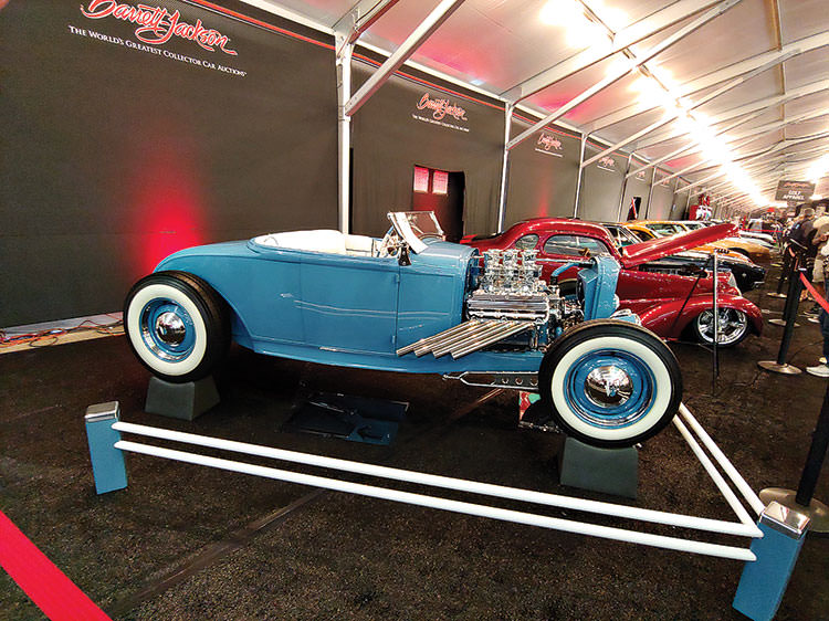 One highlight in the month of January was viewing the beautiful cars at the Barrett-Jackson auction in Scottsdale.
