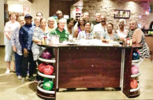We love to bowl and eat!