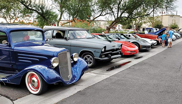 Cars and Coffee, Queen Creek, September 2019.