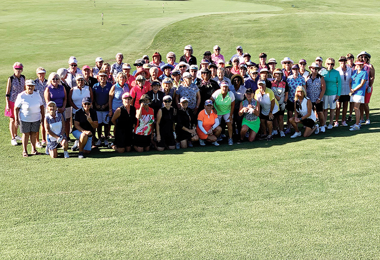 PCLGA members at the Falcon Dunes Golf Course.
