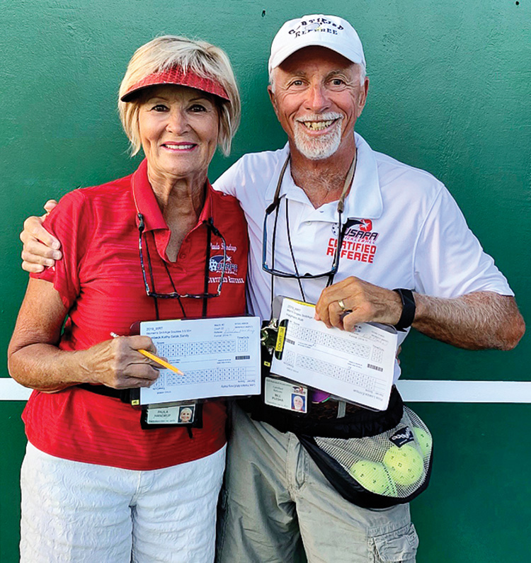 PebbleCreek Pickleball Club referees are heading to the 2019
