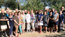 A dozen newcomers attended the PebbleCreek Democratic Club welcome event.