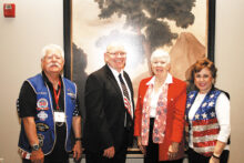 New Executive Officers starting January 2020. Left to right: Pete Sattig, Treasurer; Doug Krause, President; Sue Harrison, Vice President; and Muriel Long, Secretary.