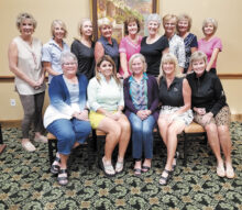 Tournament planners are front row (left to right): Jean Ostroga, Amber Rivera, Linda Sweet, Tess Braden, Jackie Goupil. Back row: Karen Stadjuhar, Kathy Enegren, Jeannie Alvarez, Jenna Ridgeway, Barb Rossi, Trish Watkins, Vicki McLaughlin, Judy Hauser, Lisa Reichert; Not pictured: Marilyn Agusta, Kathi Curtis, Sharon Hadley, Joanne Pollock, Vicki Ray, and Peggy Steffan.