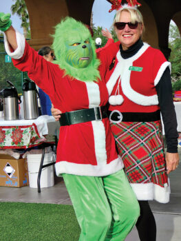 The Grinch and Kathy Aalto
