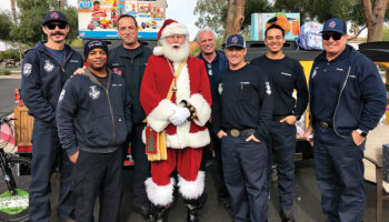 Goodyear Fire Department and Santa Claus