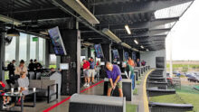 PCM9GA Golfing Niners and friends tee it up at Top Golf.