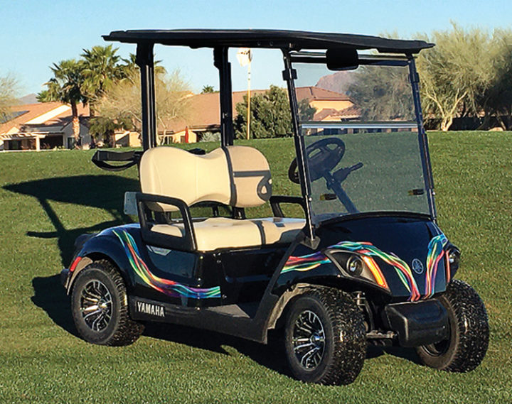 Golf Cart Art – PebbleCreek Post