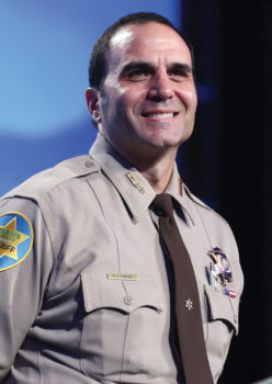 Sheriff Paul Penzone spoke with the PebbleCreek Democratic Club during their July meeting.