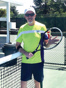 Dennis Whitley, PC Tennis Club president