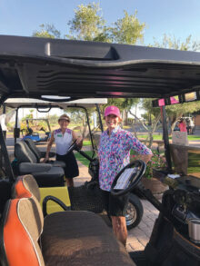 (From left to right) Sisters Debbie Tighe and Sharyl Perkett