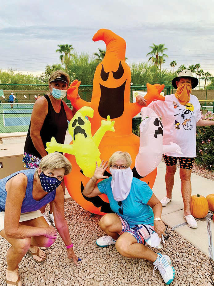 Pickleball Players Celebrate Halloween PebbleCreek Post