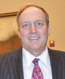 Attorney Robert McWhirter spoke with the PC Democratic Club in January.