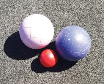 Who do you think is closer? Or maybe, the Easter Bunny left us some bocce eggs?