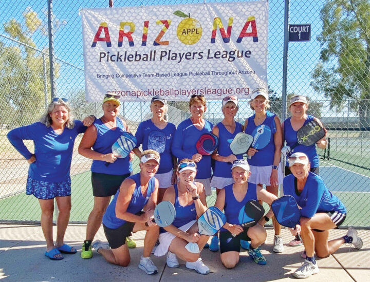 Women’s Pickleball Team Wins League and Competes at State Championship