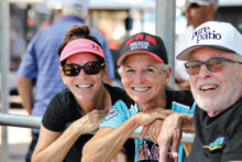 Players from their 40s to their 80s frolic in the sun at Robson Field each season.