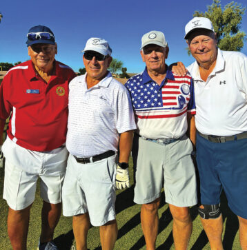 Team 1: Ray Clements, Dave Golden, Terry Worwa, Randy Vicek